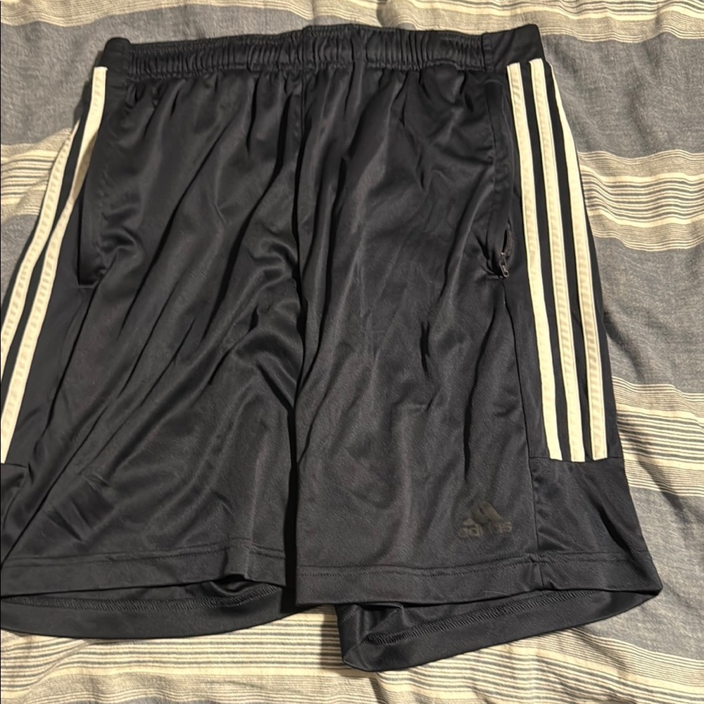 Adidas Men's Black Athletic Shorts